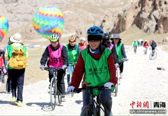 图为活动现场。天峻县委宣传部 供图 图为活动现场。天峻县委宣传部 供图