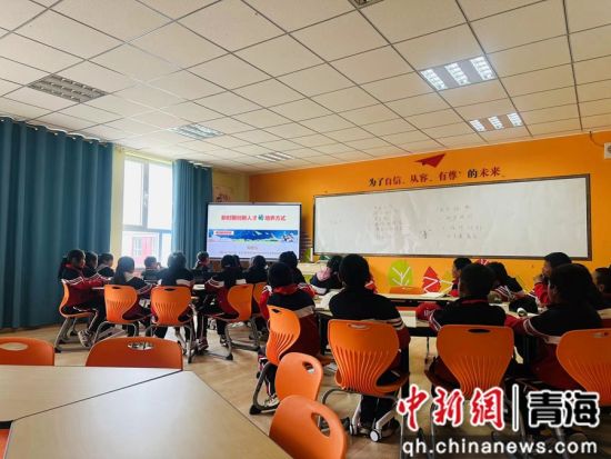图为活动现场。甘德援青联络小组 供图 图为活动现场。甘德援青联络小组 供图