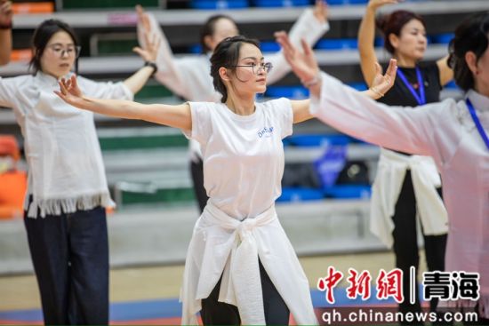 图为活动现场。青海省社会体育指导员协会 供图