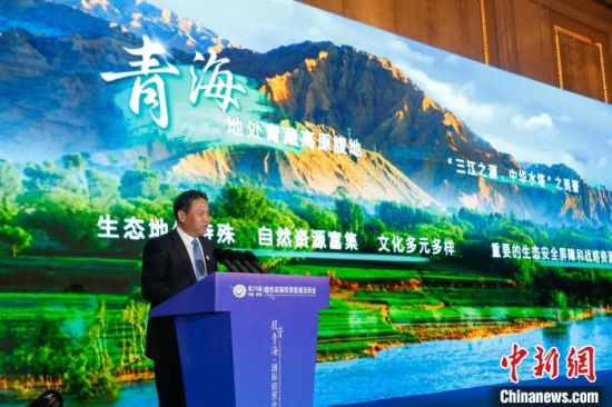 图为6月25日，“投资青海”国际经贸合作推介会现场。　　　马铭言摄