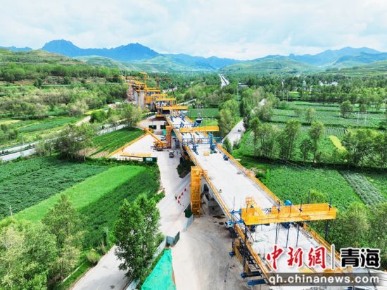 图为项目合龙现场。闫绿春 摄