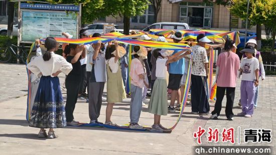 图为活动现场。青海省智慧人生社会工作服务中心供图