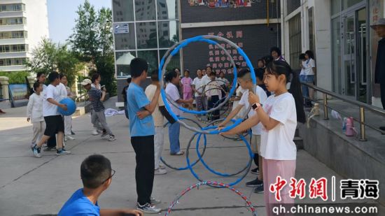 图为活动现场。青海省智慧人生社会工作服务中心供图