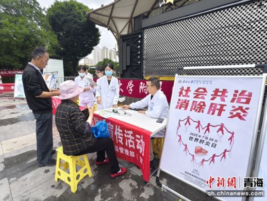 图为义诊活动现场。黎晓晶供图 图为义诊活动现场。黎晓晶供图