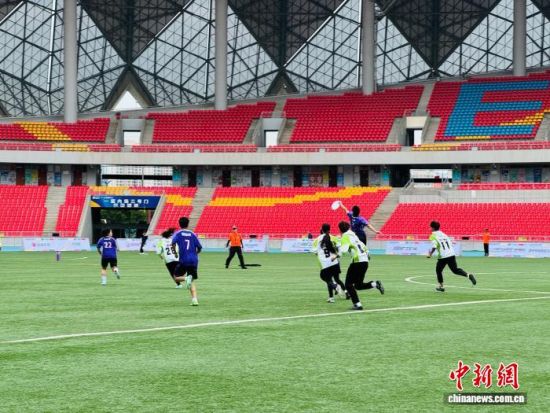 图为比赛现场。孙睿 摄