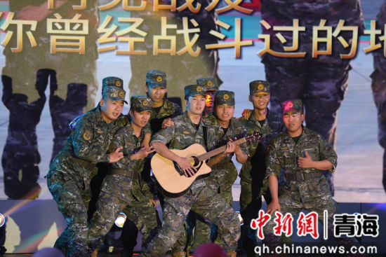 图为情景剧《军营生活》。曹展 摄