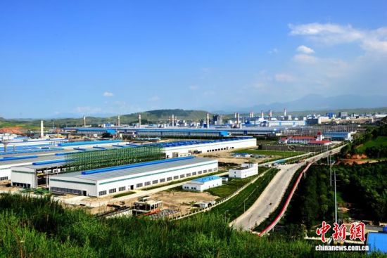 图为甘河工业园区“无废园区”示范建设现场。青海省生态环境厅 供图