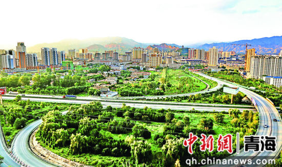 图为海东市乐都区一隅。海东市委宣传部供图